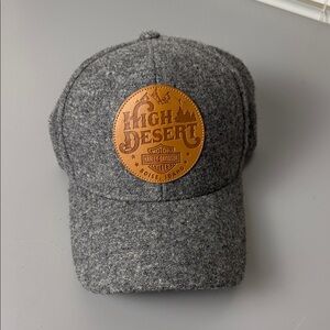 Harley-Davidson High Desert Gray Cap with Tan Patch